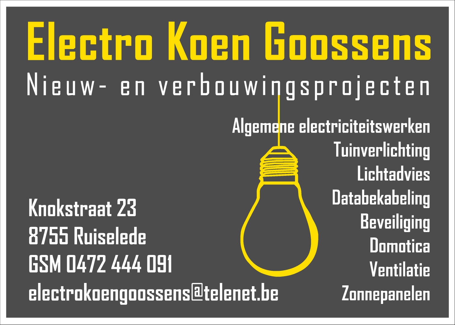 logo Electro Koen Goossens