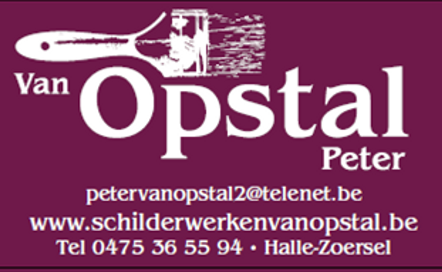 Schilderwerken Van Opstal peter vof logo