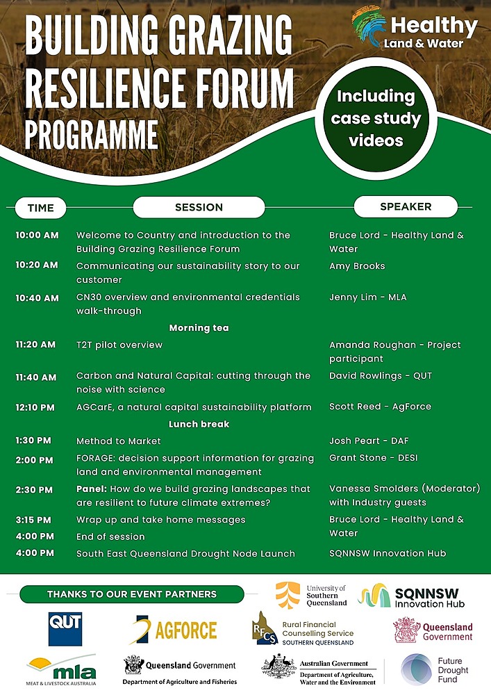 Building Grazing Resilience Forum programme