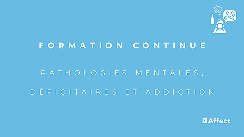 Représentation de la formation : PATHOLOGIES MENTALES, DÉFICITAIRES ET ADDICTION