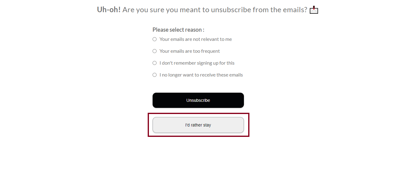 How to get resubscribed if you got unsubscribed by mistake