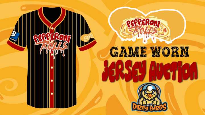 The game-worn jerseys from Nickelodeon - Brooklyn Cyclones