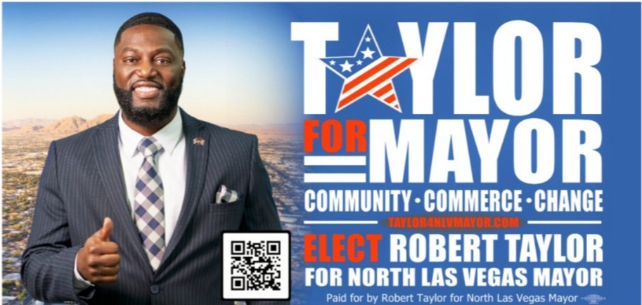 Robert Taylor For North Las Vegas Mayor logo