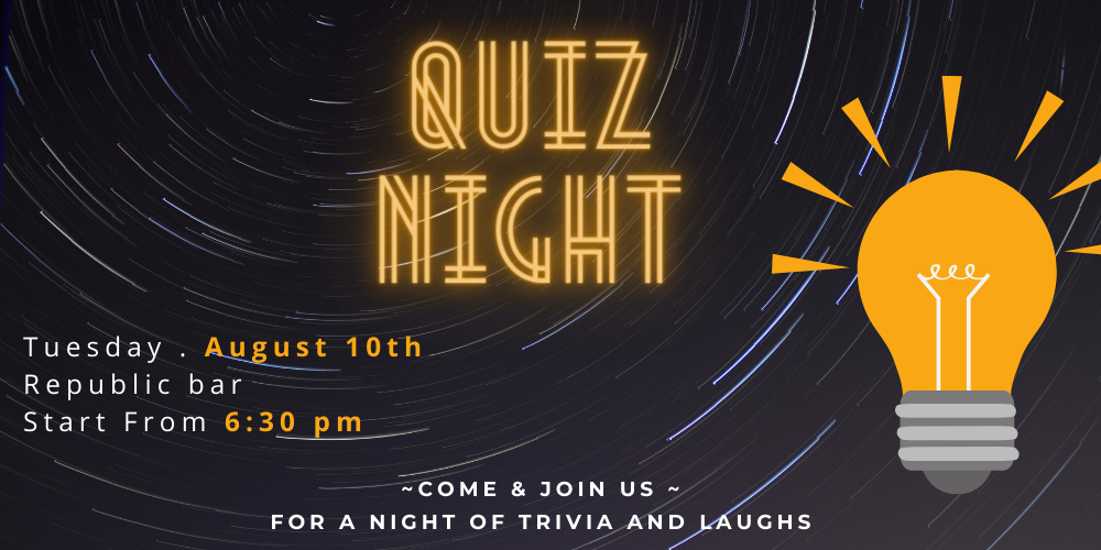 TUBES Quiz Night, North Hobart, Tue 10th Aug 2021, 6:30 pm - 9:00 pm ...