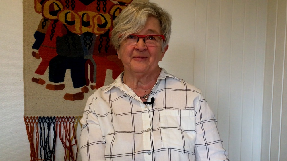 Inger Öhrn som fick Ellen Key-priset 2019