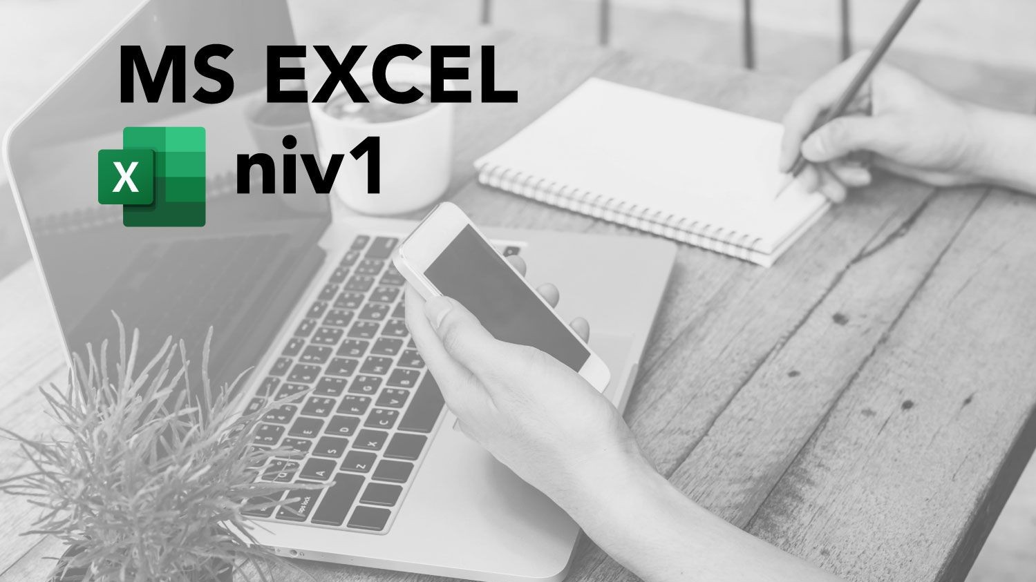 Représentation de la formation : N1 Concevoir un tableau Excel avec des formules simples