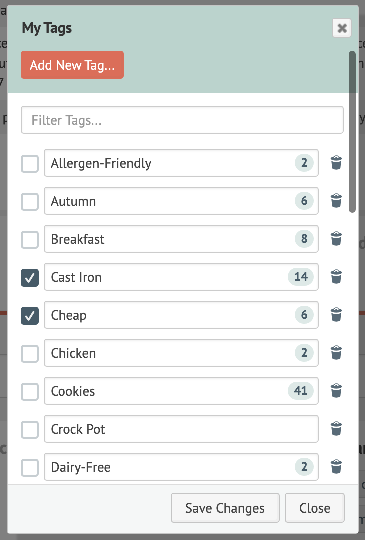 Use Categories And s For Better Recipe Organization