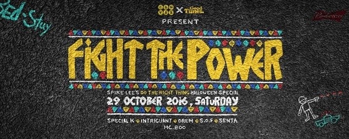 Canvas x Good Times present Fight The Power Halloween Special