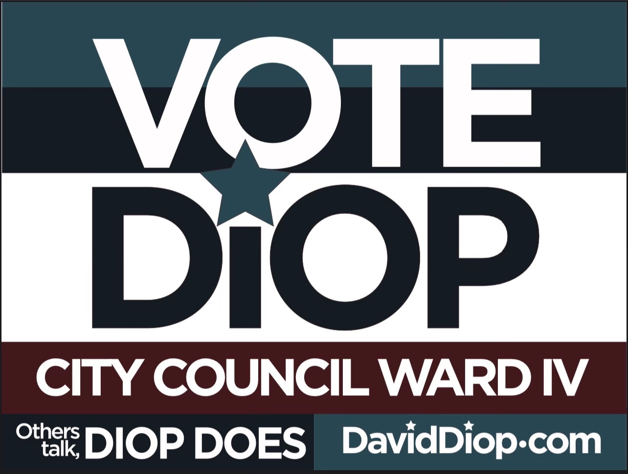 The Committee to Elect David Diop logo