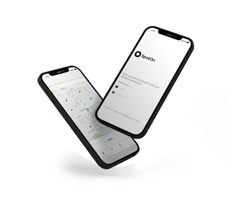SpotOn App On Mobile