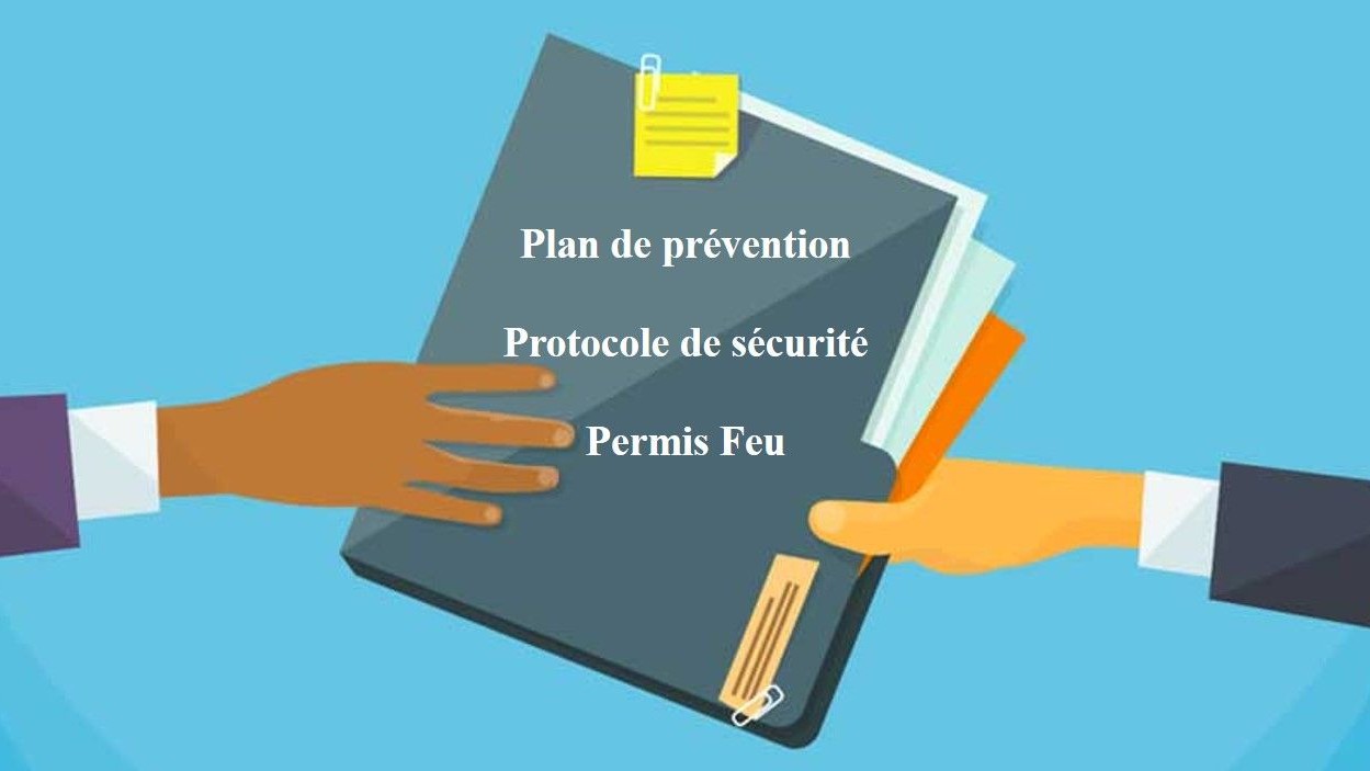 Représentation de la formation : Formation Plan de prévention / Protocole sécurité / Permis feu