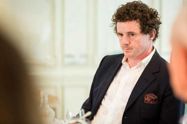 Oisin rogers, general manager, Guinea Grill