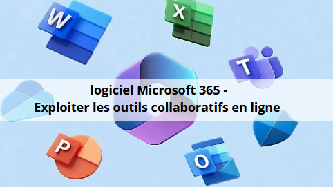 Représentation de la formation : 🖧 Formation logiciel Microsoft 365 - Exploiter les outils collaboratifs en ligne 