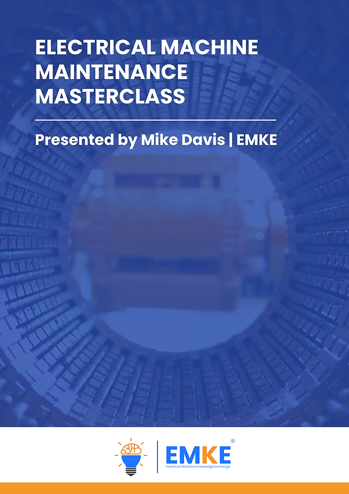 EMKE Electrical Machine Maintenance Masterclass Brochure