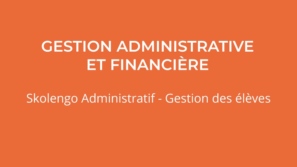 Représentation de la formation : 10ISKA02 : Gestion des élèves