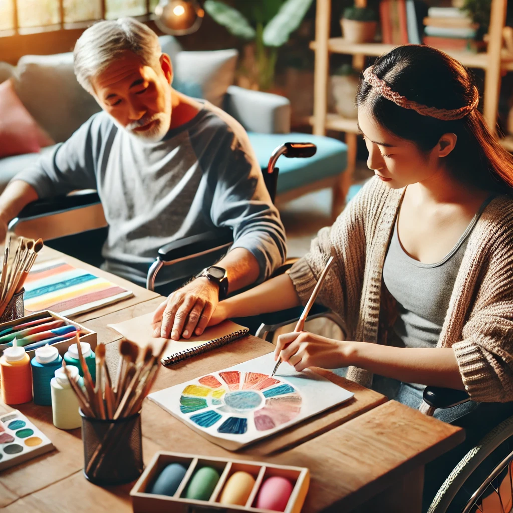 Représentation de la formation : Activités sociales et de loisirs adaptées  à la personne accompagnée