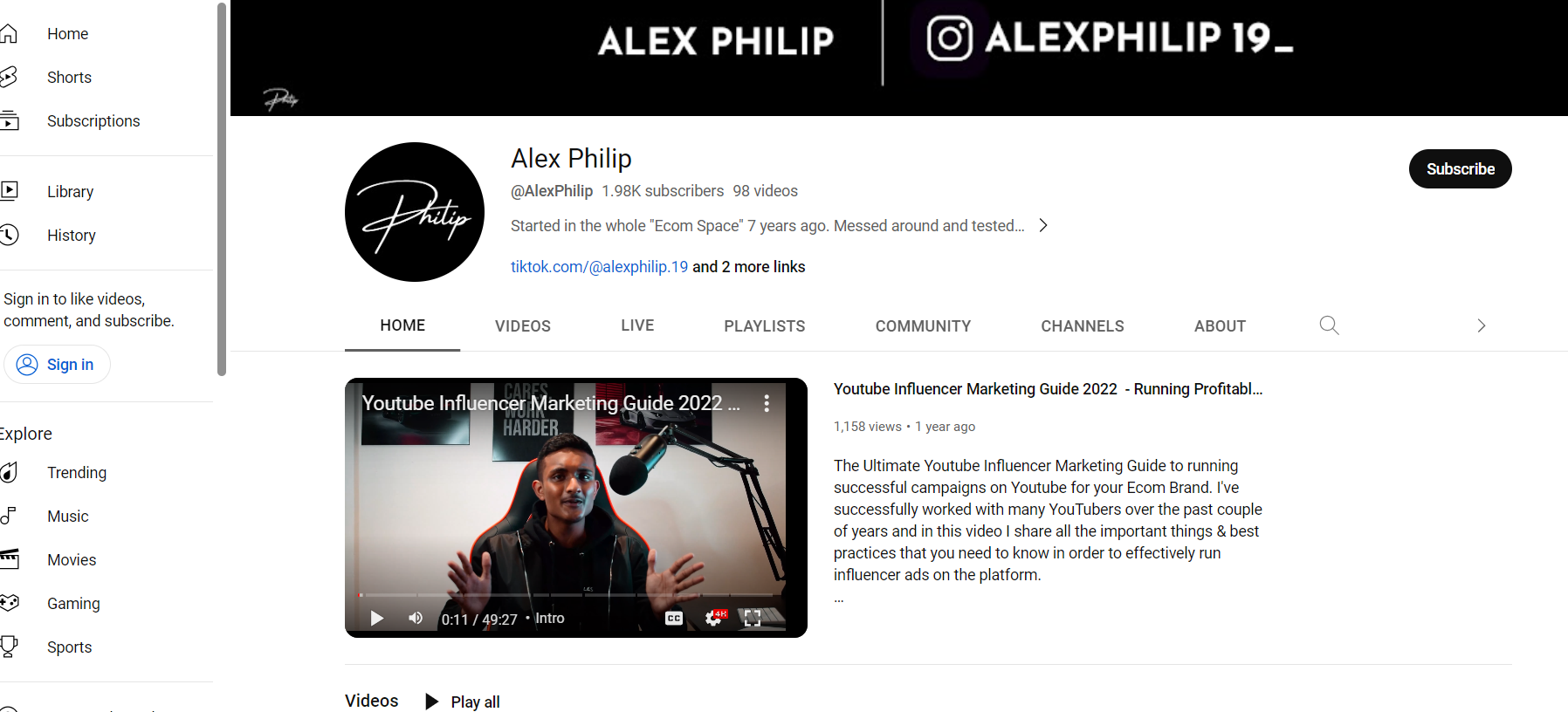 alex phllip