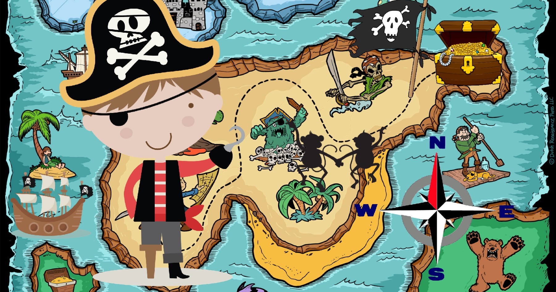 Treasure Map Mystery- Following Directions! | Small Online Class for Ages  4-7