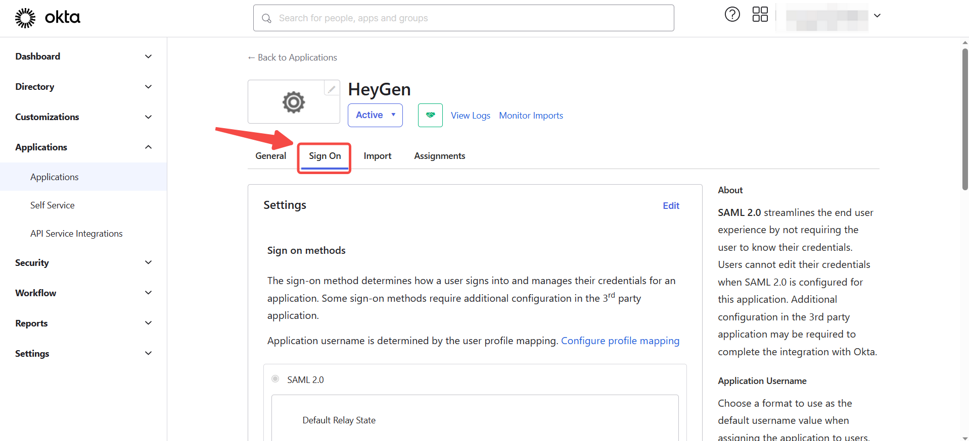 HeyGen SSO Tutorial (Okta)