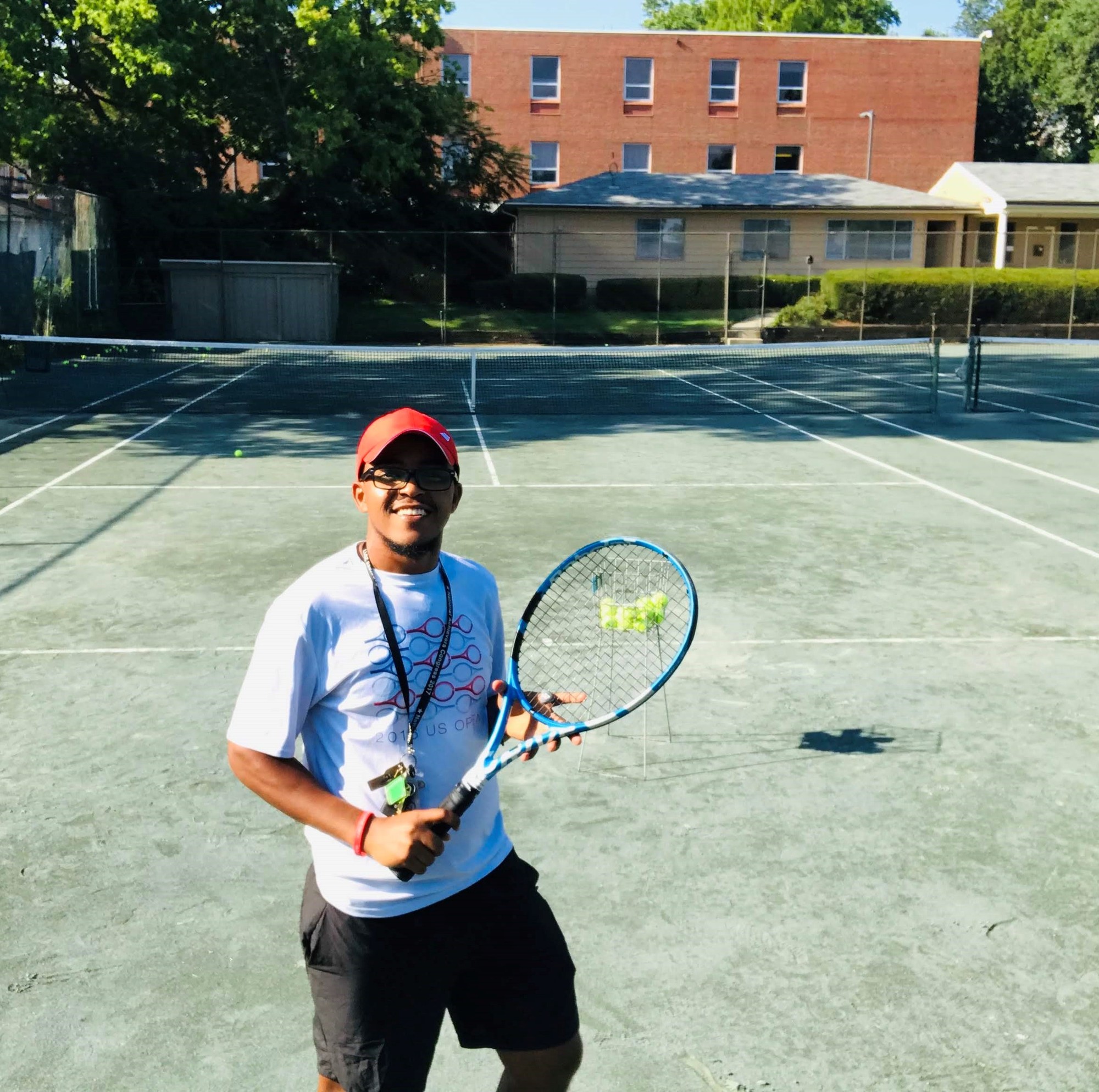 Samuel K. teaches tennis lessons in Emeryville, CA