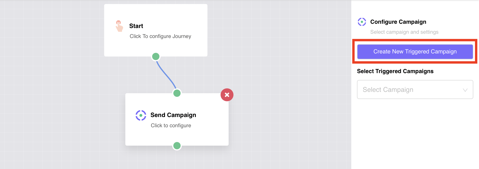 Trigger Journeys in Mailmodo through Influencerbit