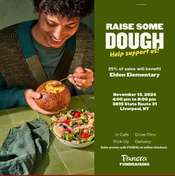 Panera Spirit Night Flyer