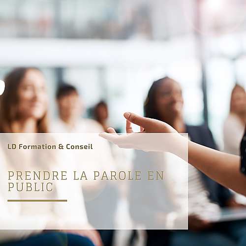 Représentation de la formation : Prendre la parole en public