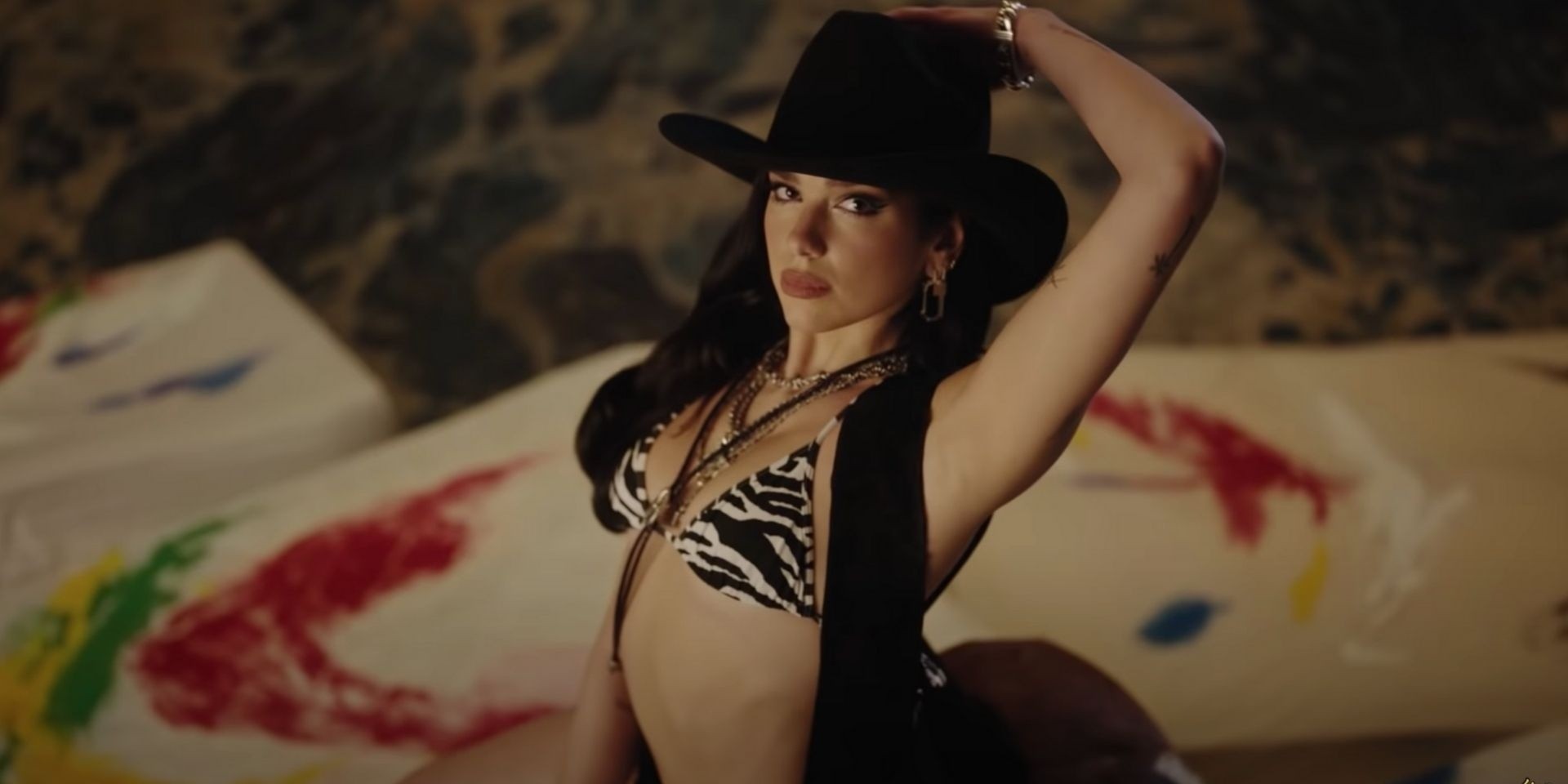 Dua Lipa serves rodeo glam in 'Love Again' video, drops 'CAN THEY HEAR US' for 'Gully' soundtrack 