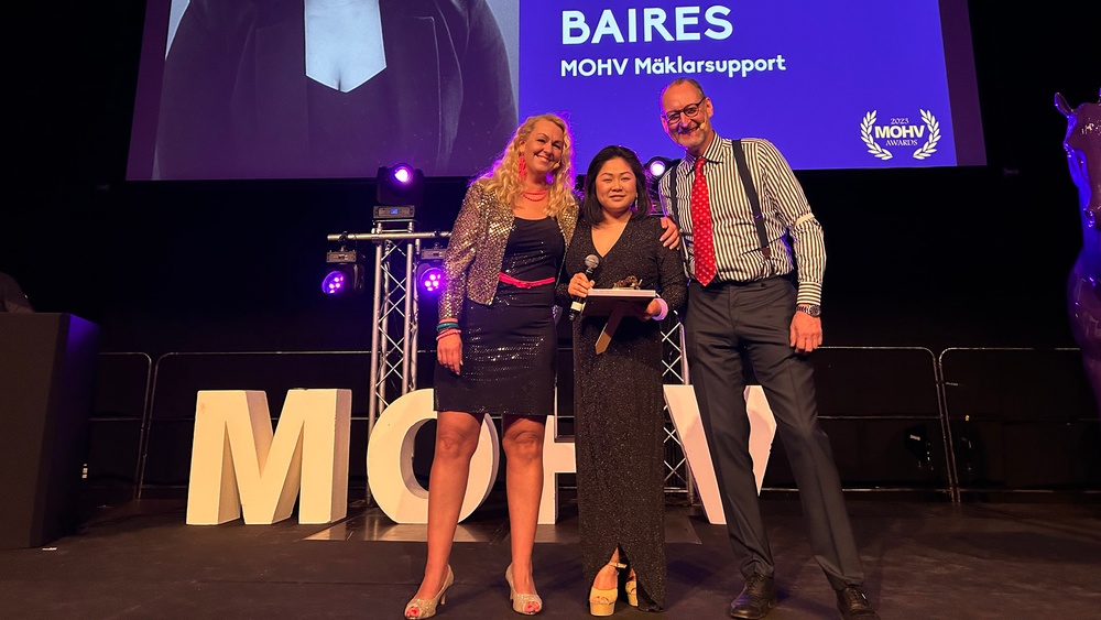 Trang Baires tog hem priset Årets MOHVer 2022