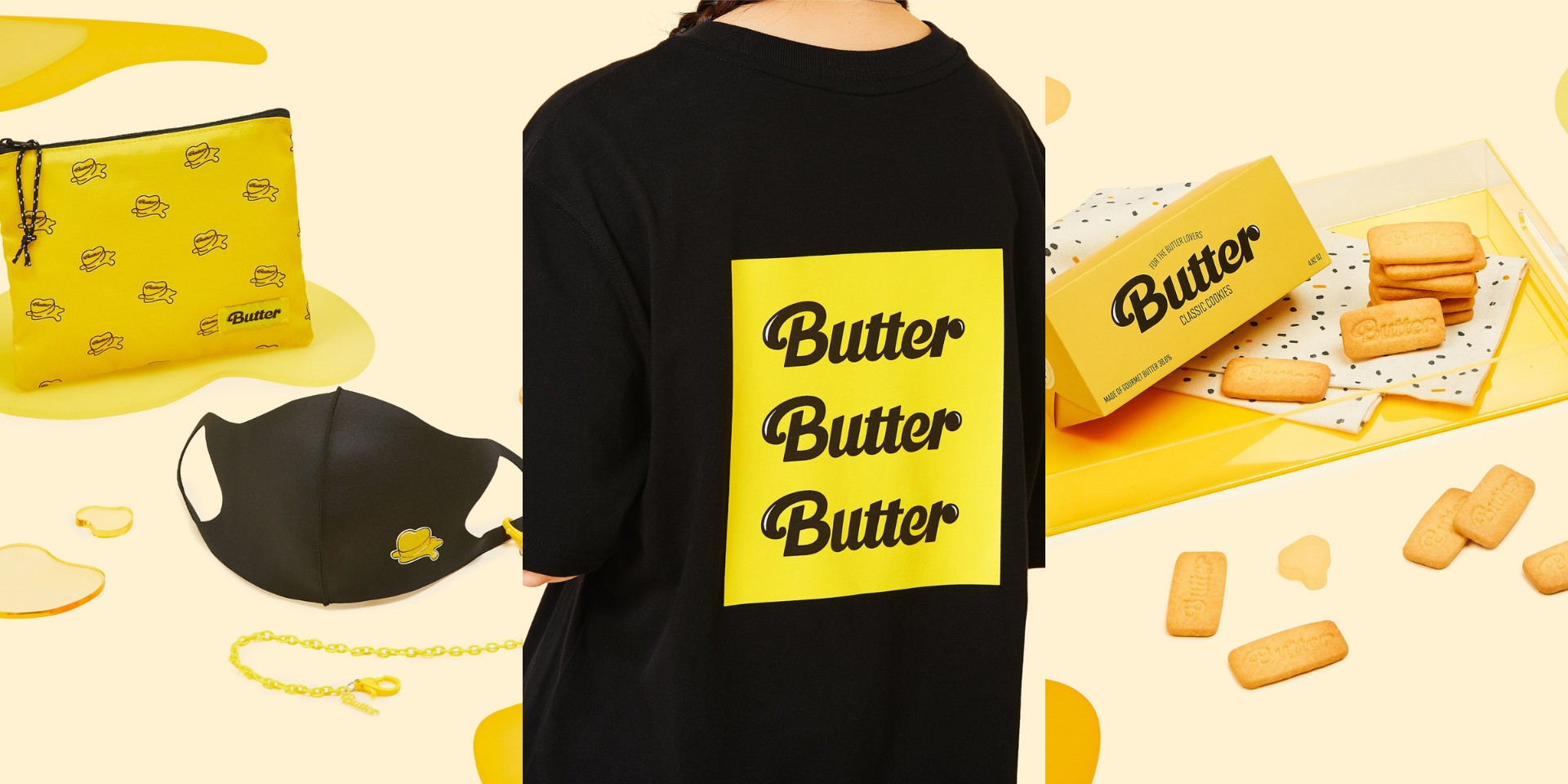 BTS unveil 'Butter' merch – butter cookies, shirts, face masks, and more