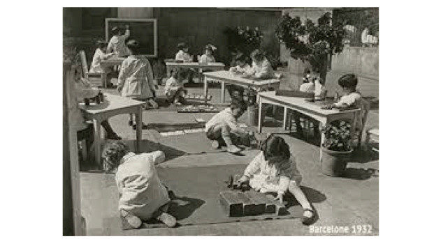 Représentation de la formation : Présentation Générale : L'approche de Maria Montessori de la naissance à l'adolescence.