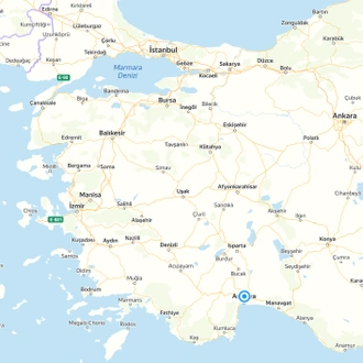 tourhub | Tour Altinkum Travel | Antalya City Break-Four Days | Tour Map