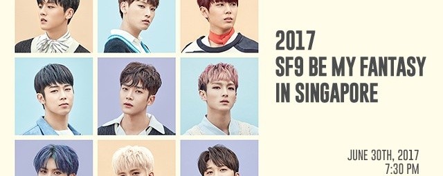2017 SF9 Be My Fantasy live in Singapore