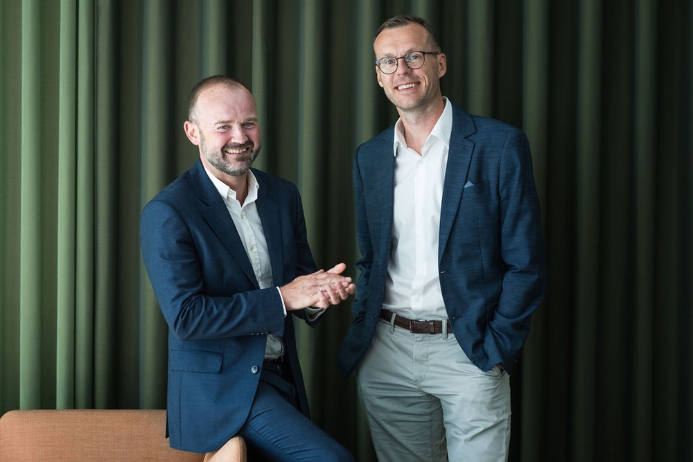 Nicolay Moulin, CEO Sikri Group
Jonas Åkerman, Verkställande Direktör Metria AB