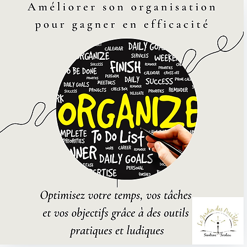 Représentation de la formation :  ST.Améliorer son organisation pour gagner en efficacité