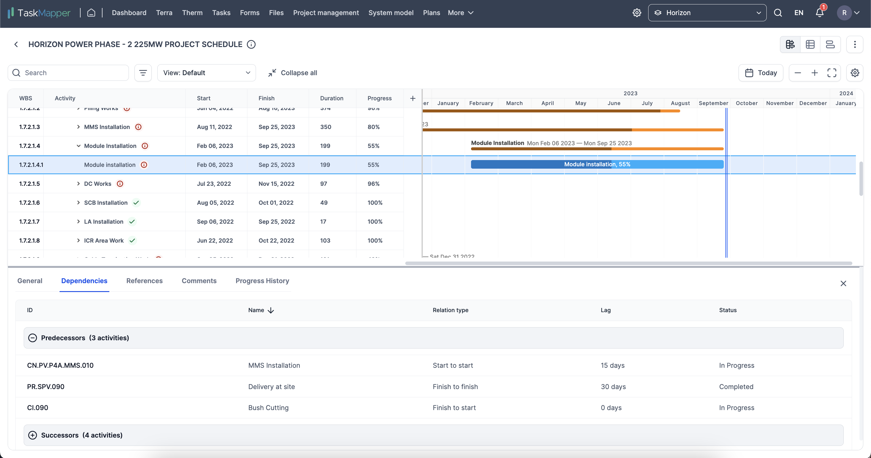 TaskMapper Project Management