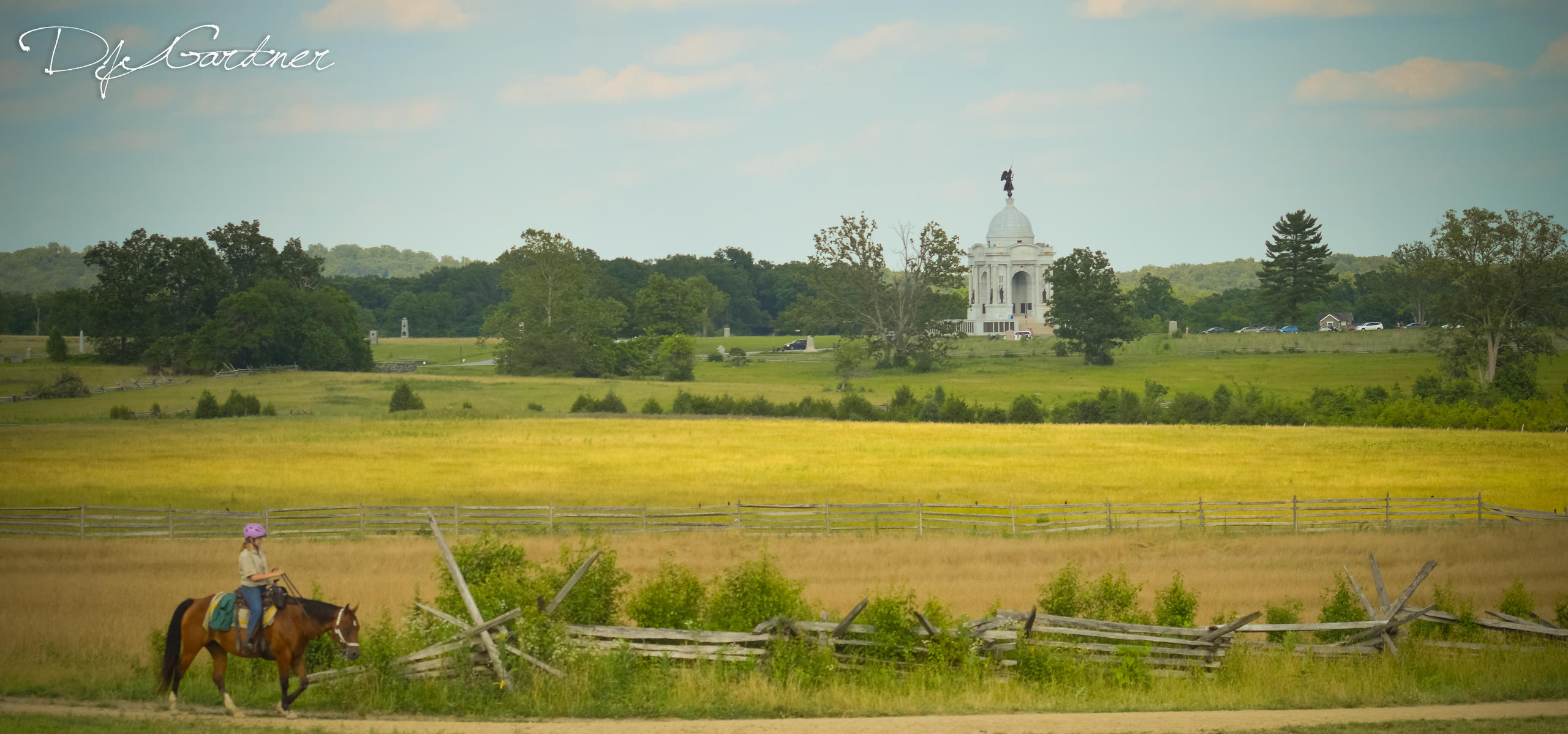 2 Hour Licensed Battlefield Guided Horseback Tour