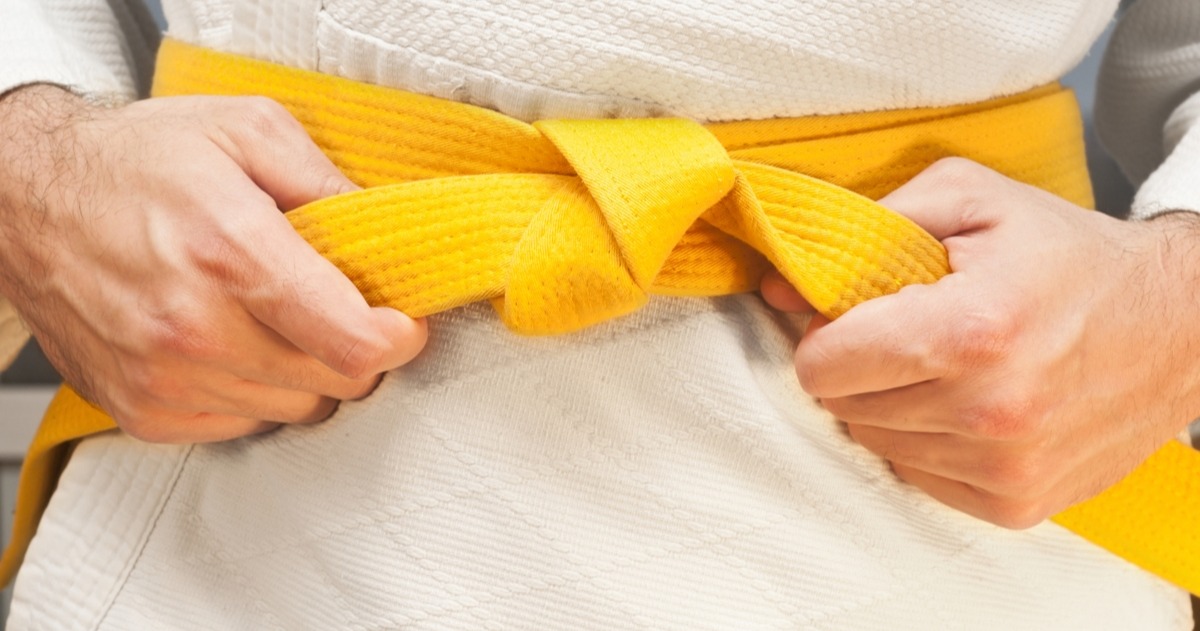 karate yellow belts