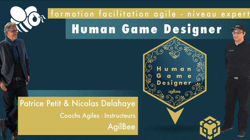 Représentation de la formation : Human System Game Design - Facilitation Agile - Niveau Expert