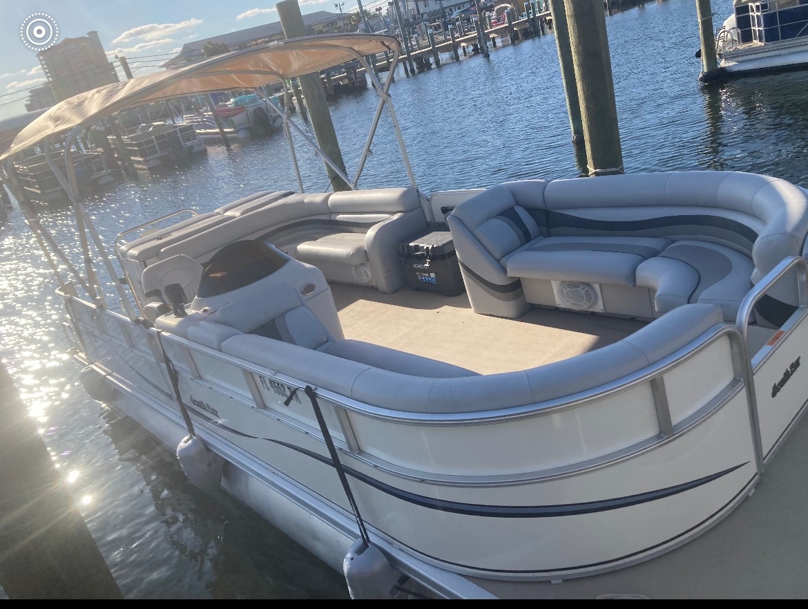 2020 South Bay 24ft Tritoon •150HP Suzuki Motor