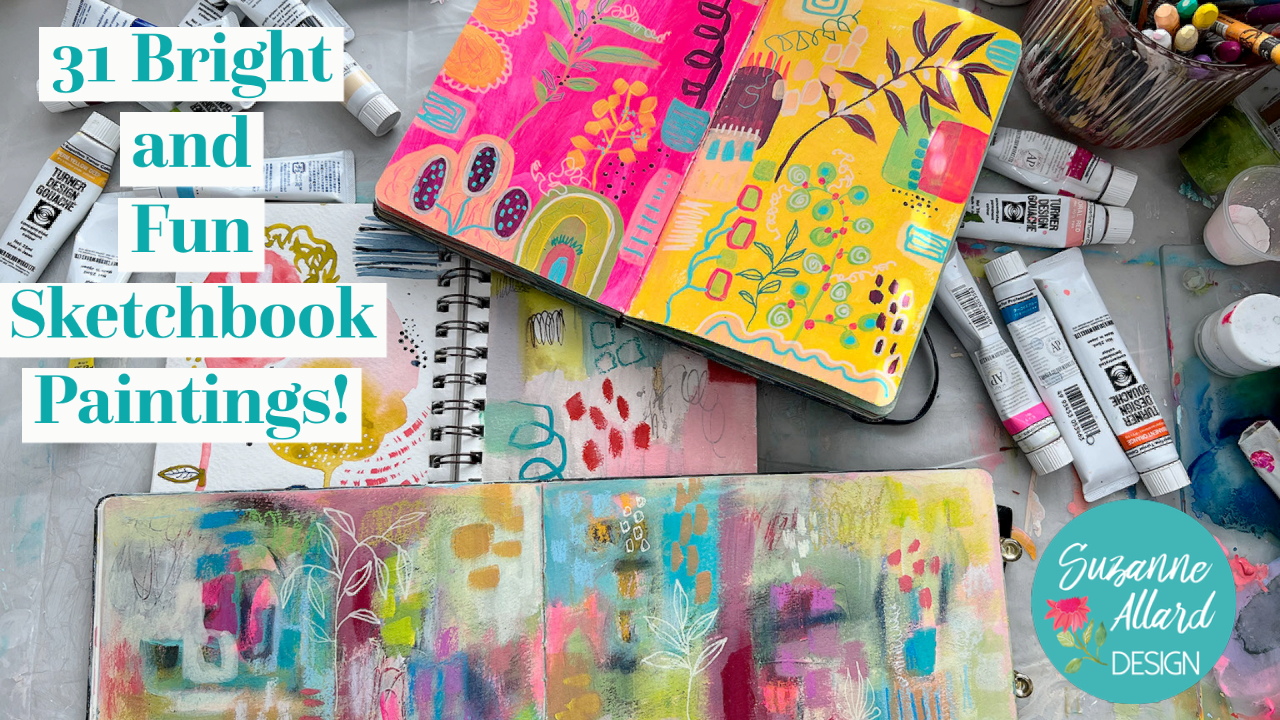 Sketch Book Class  Suzanne Allard Design