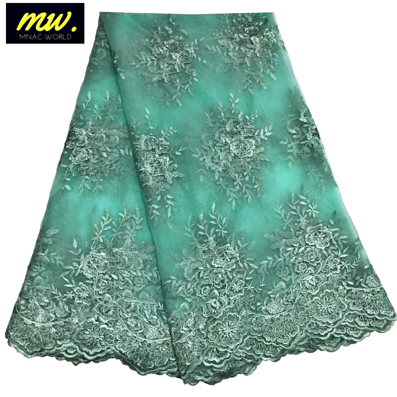 Men women Mint Green Lace Fabric in Surulere - MNACWORLD