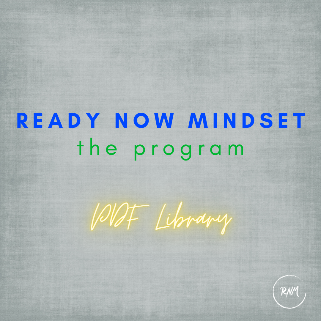 Primary Support PDF Library Ready Now Mindset Coach Mikaela