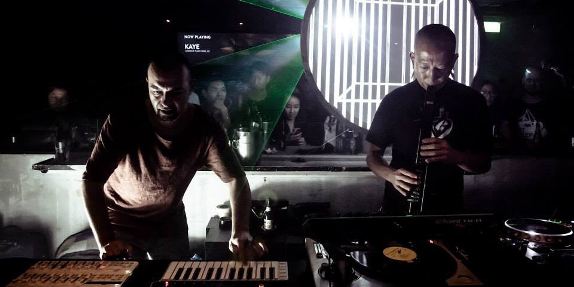WATCH: KiNK teams up with KAYE for a spectacular live techno set at kyo 