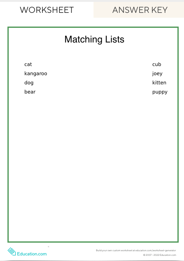 28 Matching Game Template Ideas For Busy Teachers Teaching Expertise