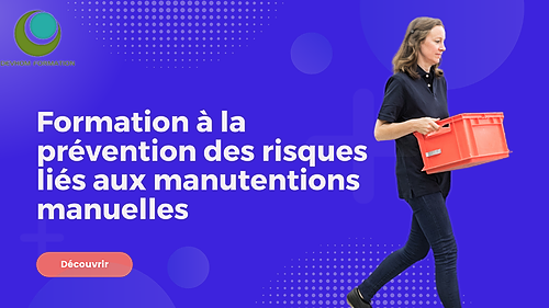 Représentation de la formation : Formation à la prévention des risques liés aux manutentions manuelles