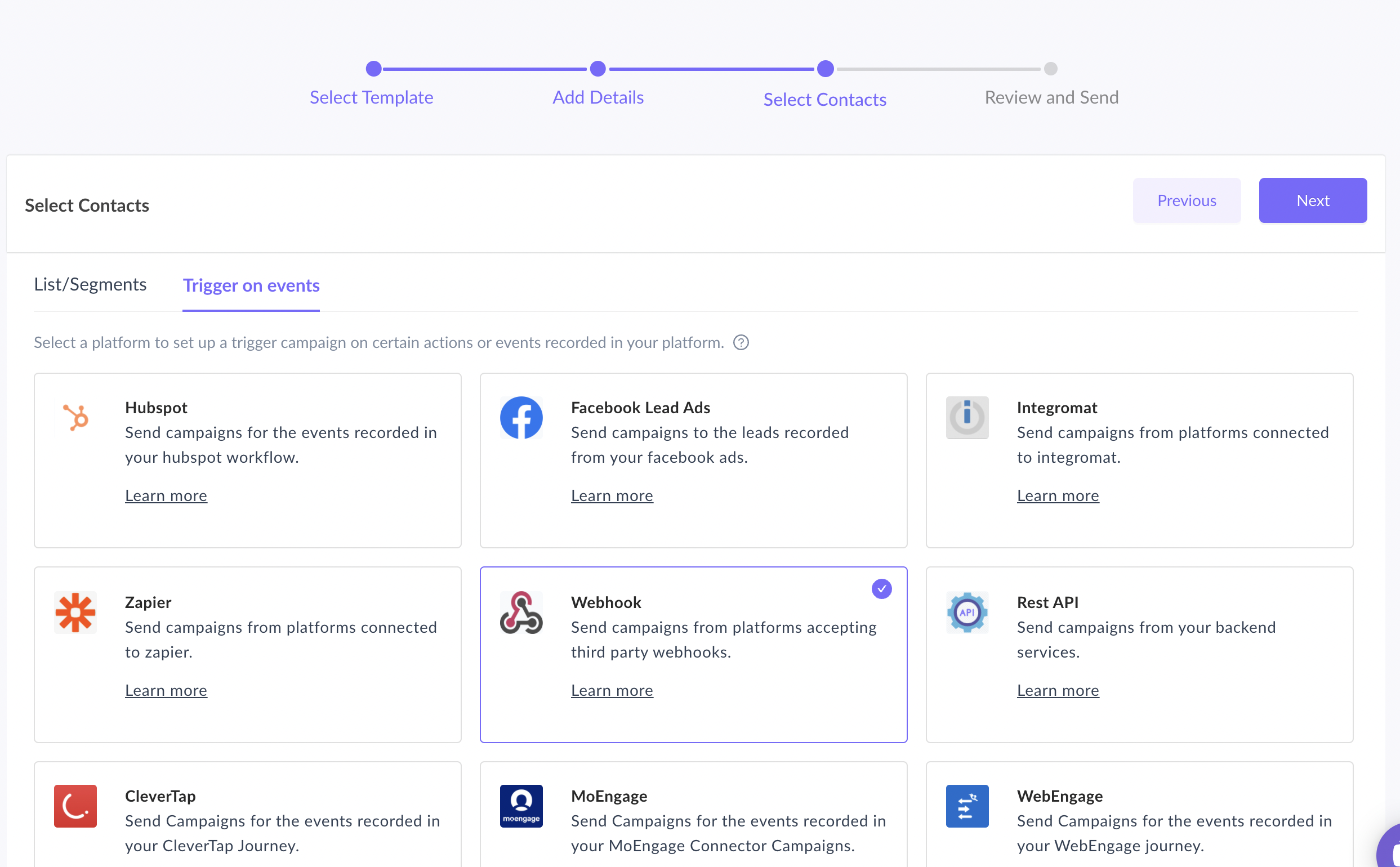 Trigger Campaigns through Zoho CRM in Mailmodo