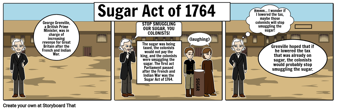 sugar act of 1764 pictures