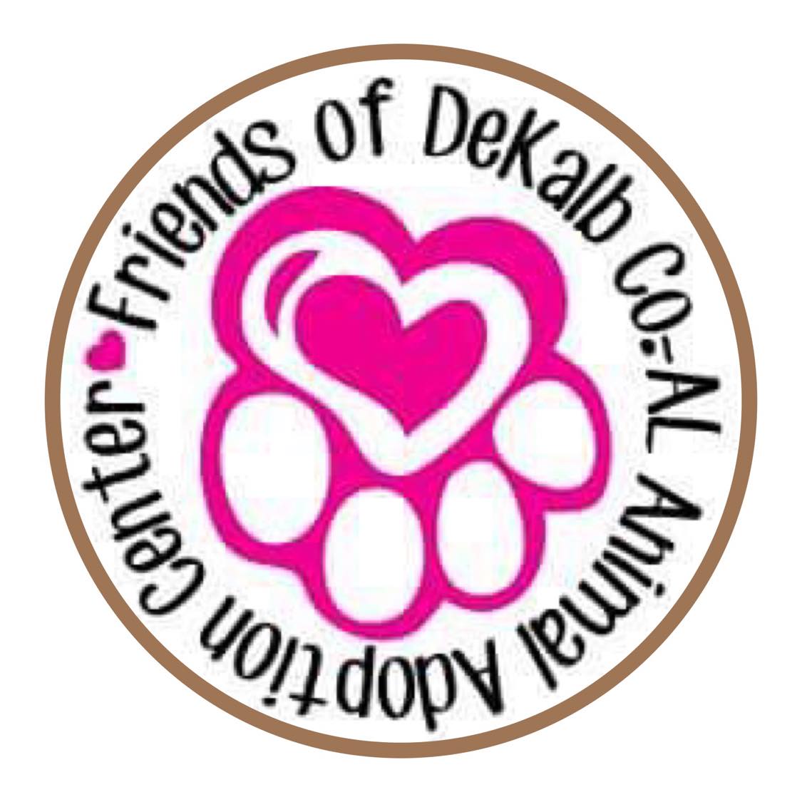 Friends of Dekalb County Animal Adoption Center logo