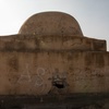 Tomb of Yehudah ben Betera, Exterior showing Damage 1, Qamishlo (Qamishli), Syria, 2015. Photo courtesy Joseph Samuel.